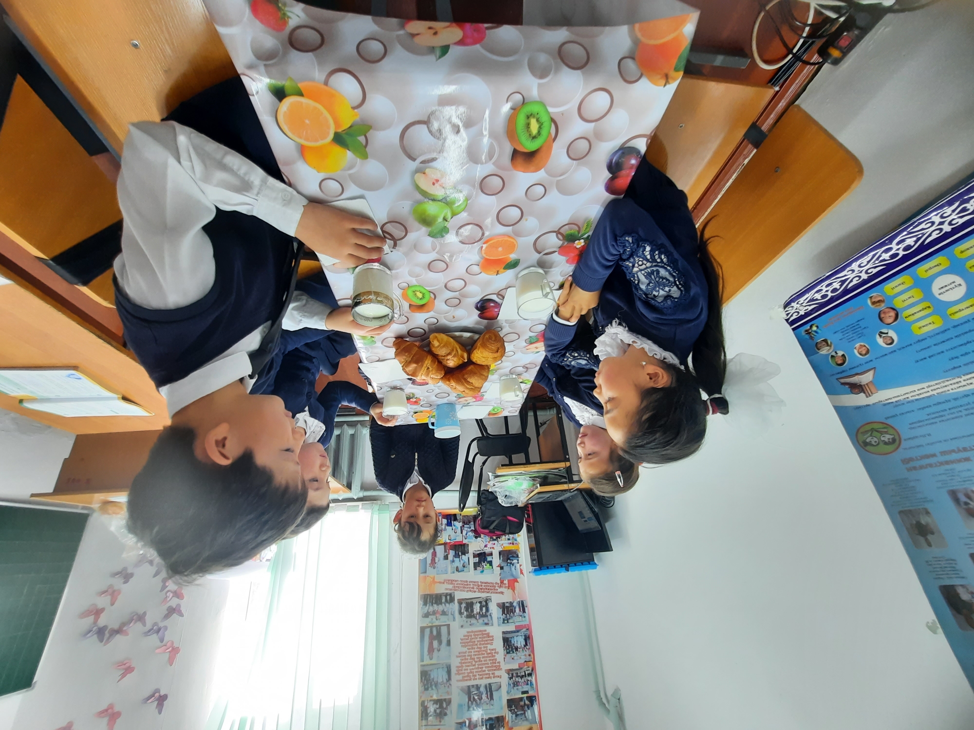 Тегін тамақ ішетін оқушылардың буфеттік ас мәзірі