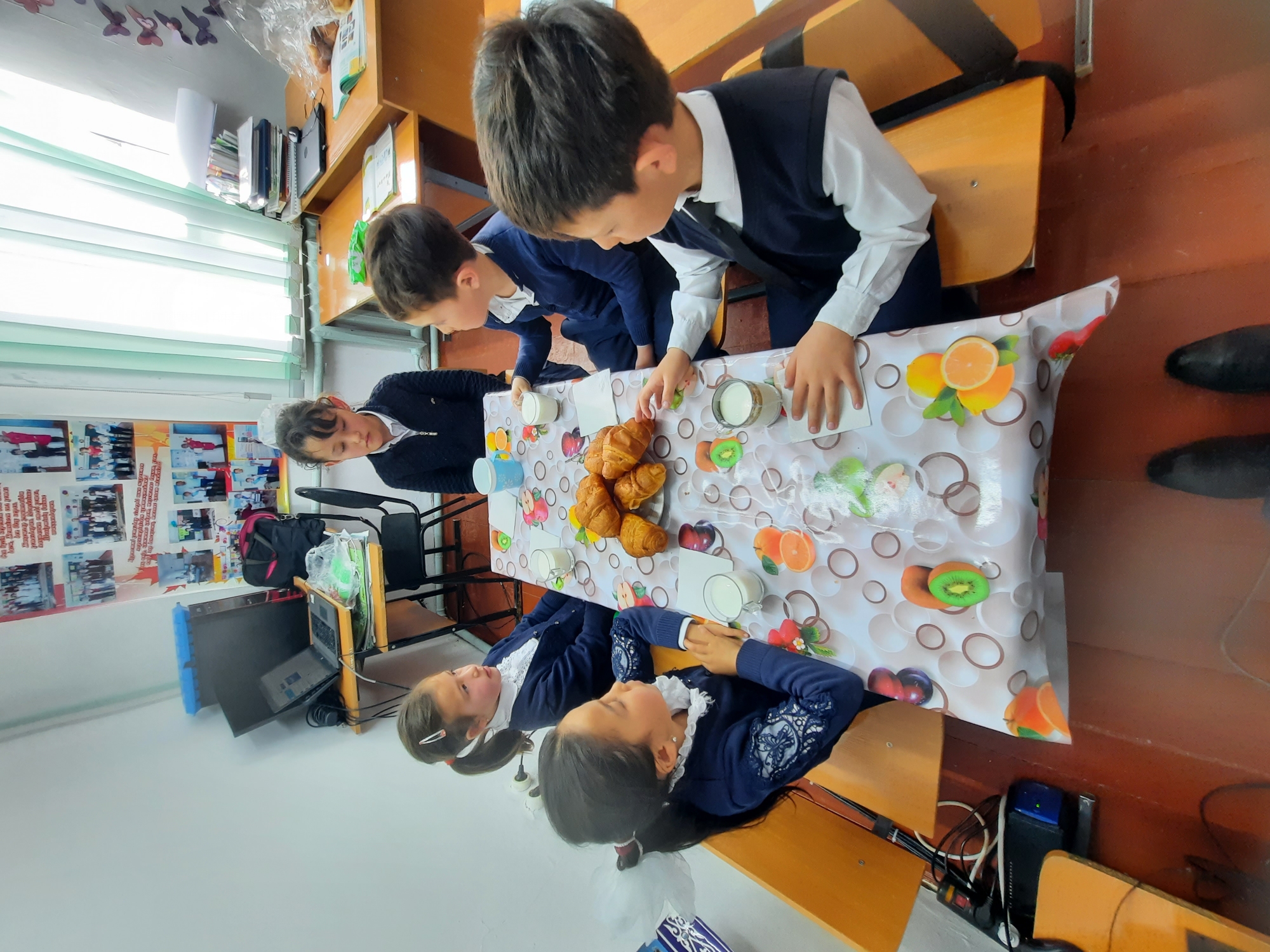 Тегін тамақ ішетін оқушылардың буфеттік ас мәзірі